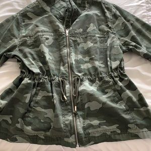 Old Navy camouflage utility jacket